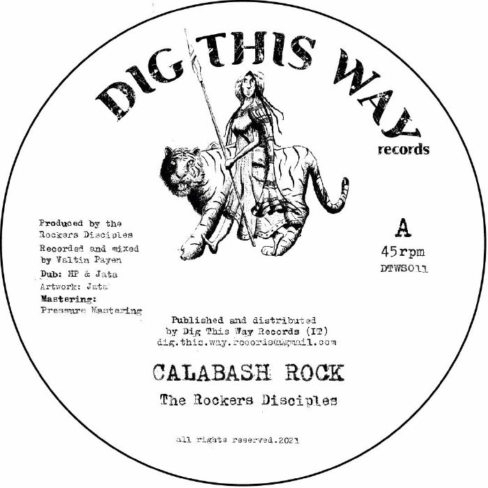 The Rockers Disciples : Calabash Rock | Single / 7inch / 45T  |  UK