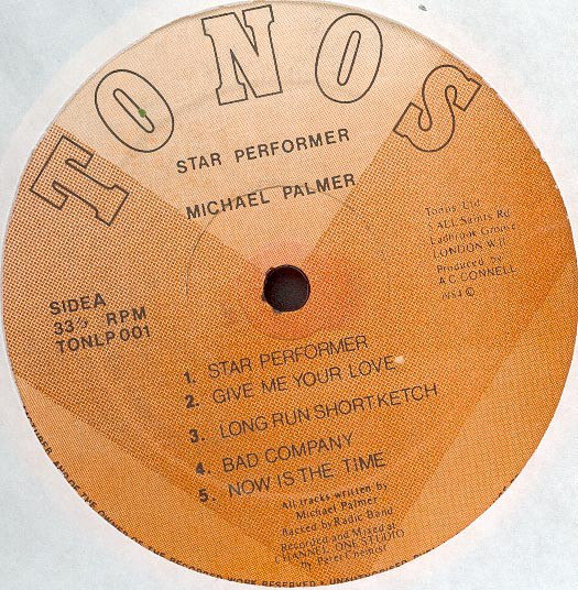 Michael Palmer : Star Performer Michael Palmer : Star Performer | LP / 33T | Oldies / Classics