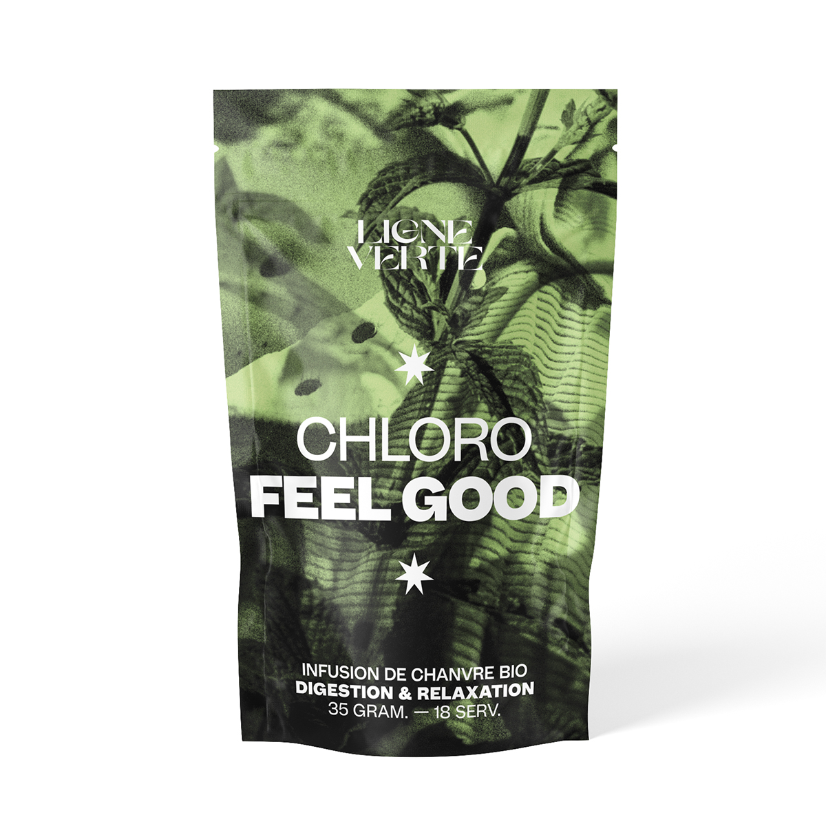 Ligne Verte : Chloro Feel Good | Infusion CBD/CBG  |  Sachet
