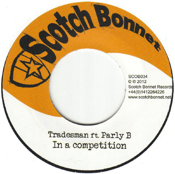 Tradesman Ft. Parly B : In A Competition | Single / 7inch / 45T  |  Dub