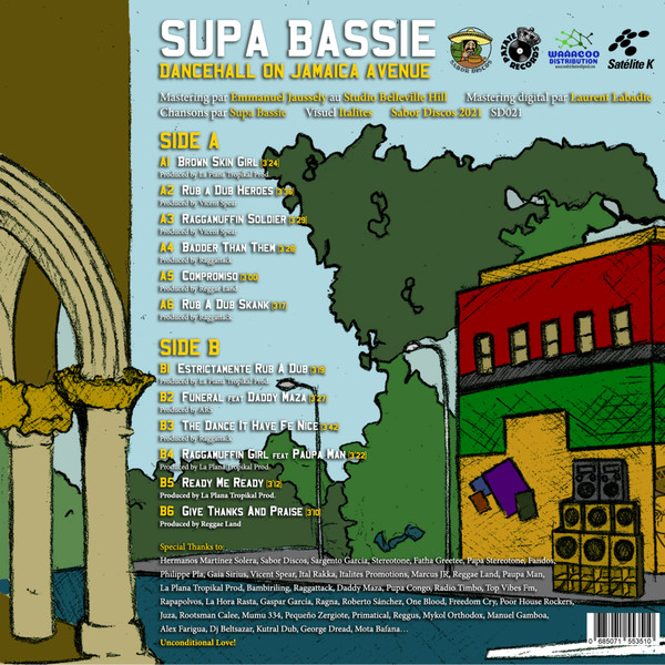 Supa Bassie : Dancehall on Jamaica Avenue | LP / 33T  |  Dancehall / Nu-roots