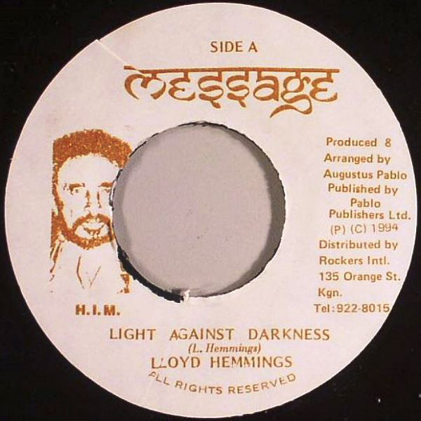 Lloyd Hemmings : Light Against Darkness | Single / 7inch / 45T  |  Oldies / Classics