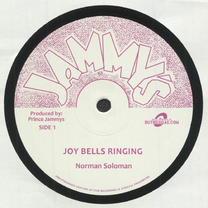 Norman Soloman : Joy Bells Ringing | Maxis / 12inch / 10inch  |  Oldies / Classics