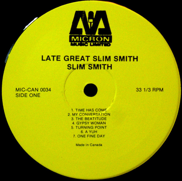 Slim Smith : The Late And Great Slim Smith Slim Smith : The Late And Great Slim Smith | LP / 33T | Oldies / Classics