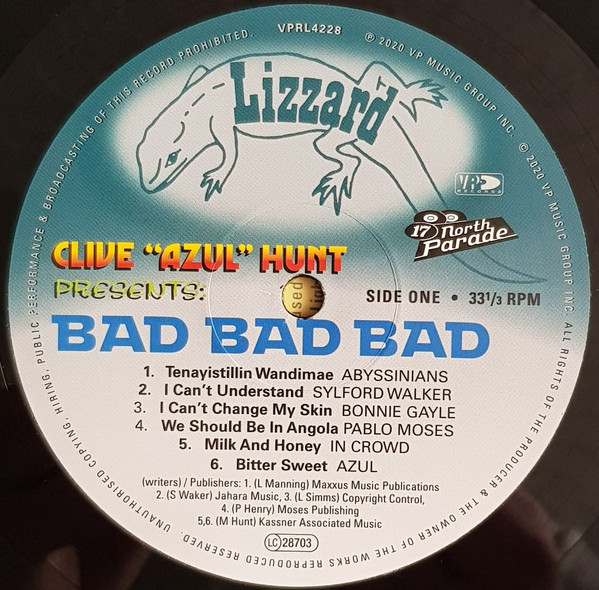 CliveHunt : Bad Bad Bad (Golden Age Reggae From A Legendary Producer) CliveHunt : Bad Bad Bad (Golden Age Reggae From A Legendary Producer) | LP / 33T | Oldies / Classics