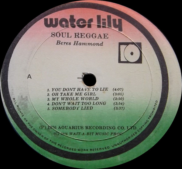 Beres Hammond : Soul Reggae | LP / 33T  |  Oldies / Classics