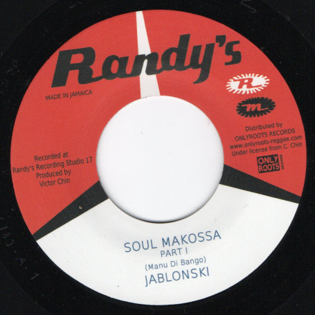 Jablonski : Soul Makossa Part I | Single / 7inch / 45T  |  Oldies / Classics