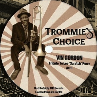 Vin Gordon : Tribute To Lee Scratch Perry ( Brown ) | Single / 7inch / 45T  |  Oldies / Classics