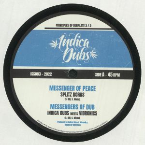 Splitz Horns : Messenger Of Peace ( Blue ) | Maxis / 12inch / 10inch  |  UK