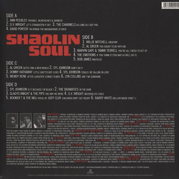 Various : Shaolin Soul (Episode1 )(Everybody's Talkin' About The Good Ol' Days !!!) Various : Shaolin Soul (Episode1 )(Everybody's Talkin' About The Good Ol' Days !!!) | LP / 33T | Afro / Funk / Latin