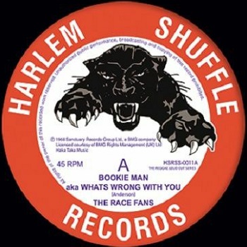 The Race Fans : Bookie Man aka Whats Wrong With You | Single / 7inch / 45T  |  Oldies / Classics
