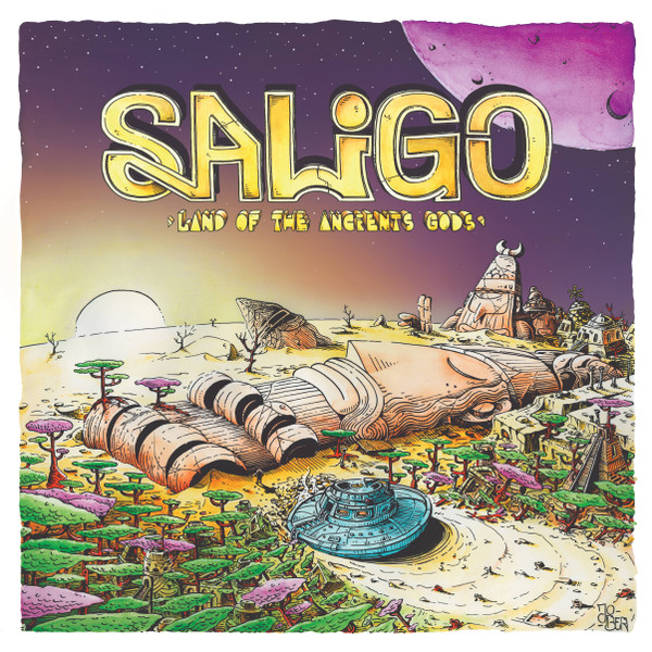 DJ Saligo : Land Of The Ancients Gods | LP / 33T  |  Ragga-HipHop