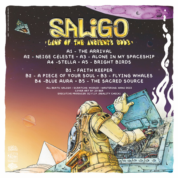 DJ Saligo : Land Of The Ancients Gods | LP / 33T  |  Ragga-HipHop