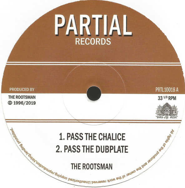 The Rootsman : Pass The Chalice | Maxis / 12inch / 10inch  |  UK