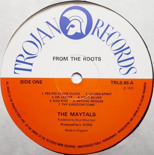 The Maytals : From The Roots | LP / 33T  |  Oldies / Classics