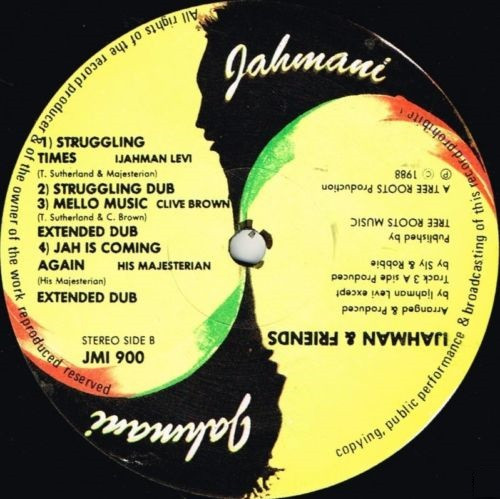 Ijahman & Various : Ijahman & Friends | LP / 33T  |  Oldies / Classics