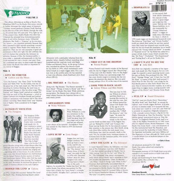 Various : Full Up (Best Of Studio 1 Volume 2) Various : Full Up (Best Of Studio 1 Volume 2) | LP / 33T | Oldies / Classics