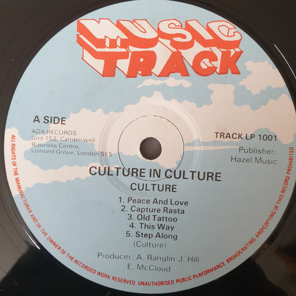 Culture : Culture In Culture | LP / 33T  |  Oldies / Classics