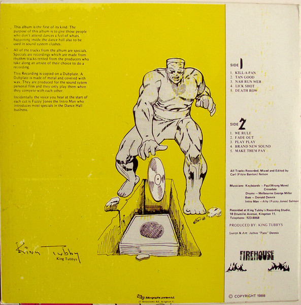 King Tubby : Soundclash Dubplate StyleVol 2 King Tubby : Soundclash Dubplate StyleVol 2 | LP / 33T | Oldies / Classics