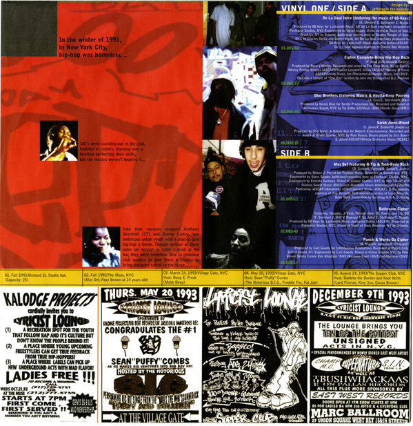 Various : Lyricist Lounge Volume One | LP / 33T  |  Ragga-HipHop