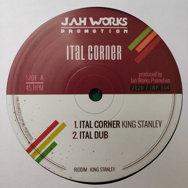 King Stanley : Ital Corner King Stanley : Ital Corner | Maxis / 12inch / 10inch | UK