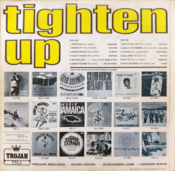 Various : Tighten Up | LP / 33T  |  Oldies / Classics
