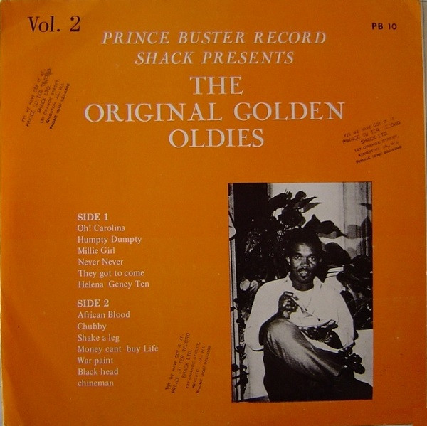 Prince Buster : The Original Golden Oldies Vol.2