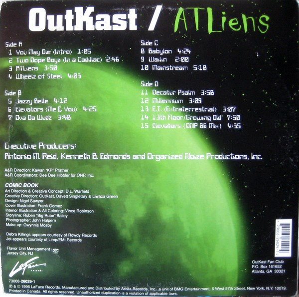 OutKast : ATLiens OutKast : ATLiens | LP / 33T | Ragga-HipHop