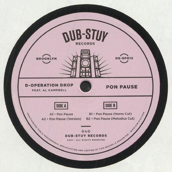 D Operation Drop Ft Al Campbell : Pon Pause | Maxis / 12inch / 10inch  |  UK