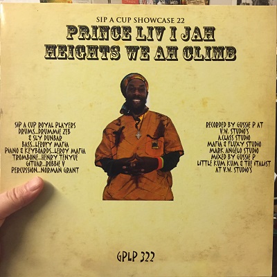 Prince Liv I Jah : Heights We Ah Climb | LP / 33T  |  UK