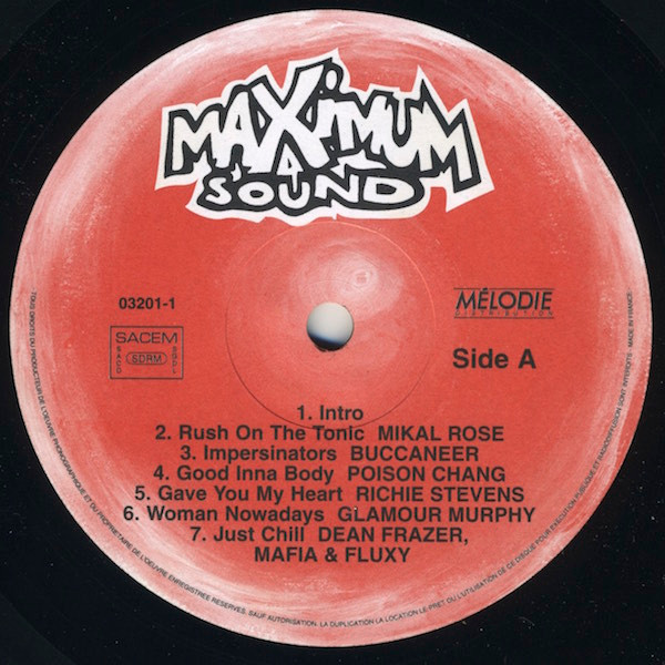 Various : Ragga To The Max | LP / 33T  |  Dancehall / Nu-roots