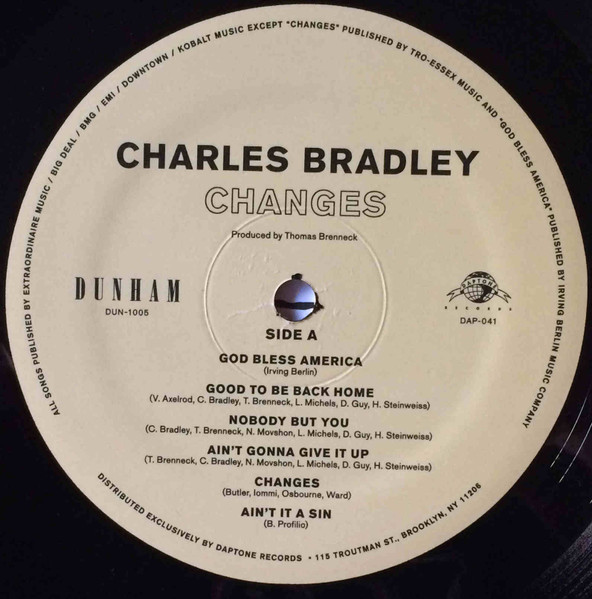 Charles Bradley : Changes | LP / 33T  |  Afro / Funk / Latin