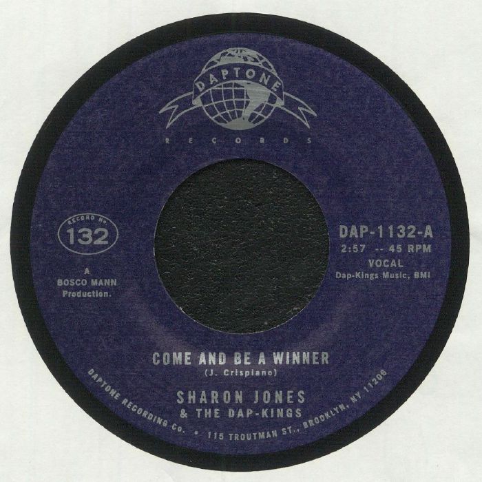 Sharon Jones & The Dap-Kings : Come & Be A Winner (132) | Single / 7inch / 45T  |  Afro / Funk / Latin