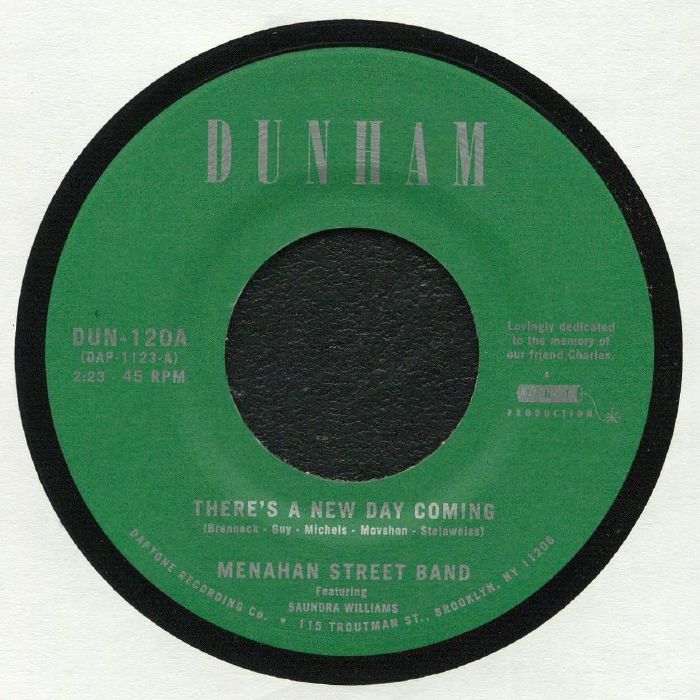 Menahan Street Band : There's A New Day Coming | Single / 7inch / 45T  |  Afro / Funk / Latin