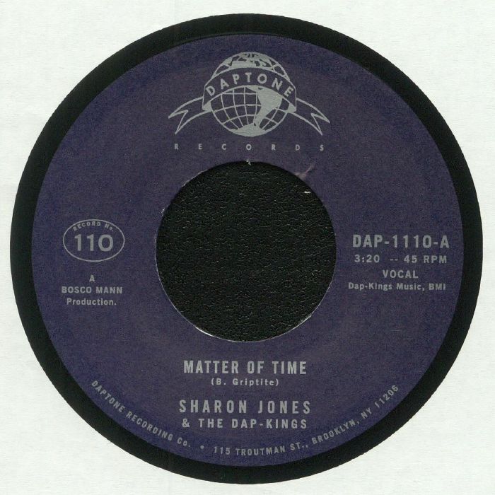 Sharon Jones & The Dap Kings : Matter Of Time ( #110 )