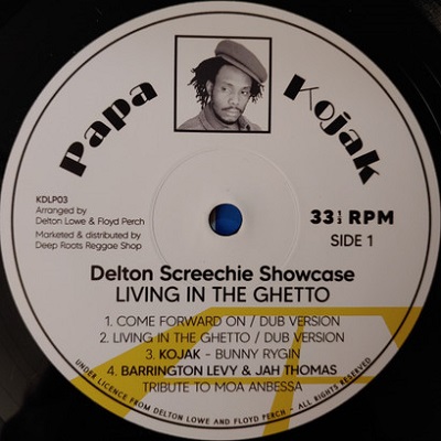 Delton Screechie : Living In The Ghetto Showcase | LP / 33T  |  Oldies / Classics