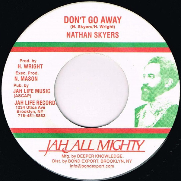Nathan Skyers : Don't Go Away | Single / 7inch / 45T  |  Oldies / Classics