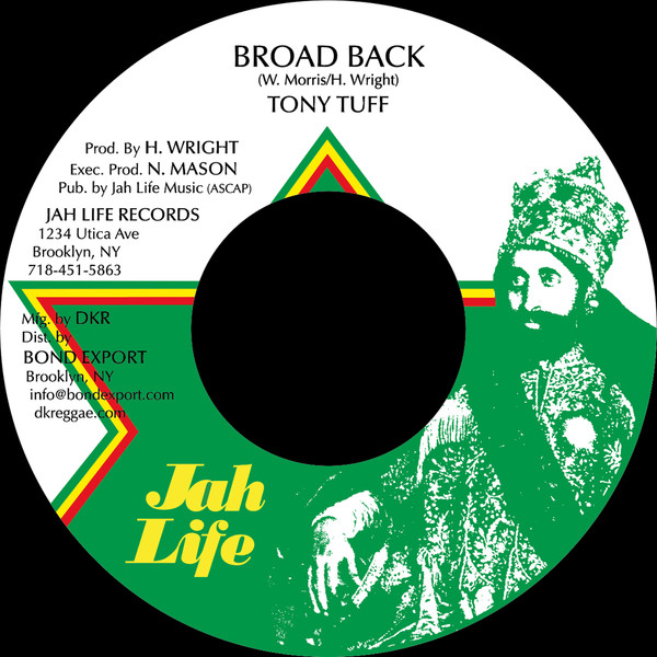 Tony Tuff : Broad Back | Single / 7inch / 45T  |  Oldies / Classics