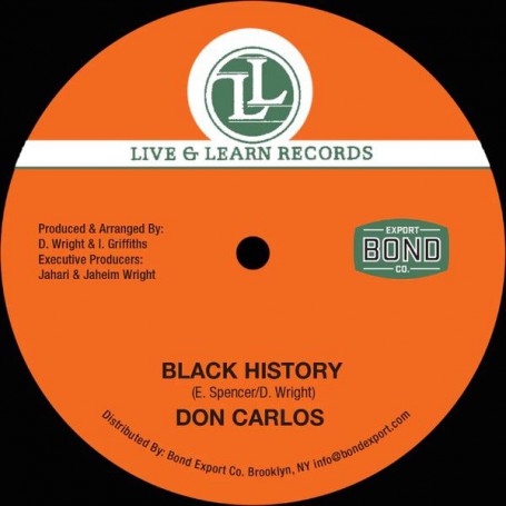 Don Carlos : Black history | Maxis / 12inch / 10inch  |  Oldies / Classics