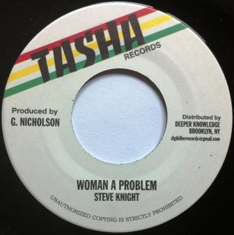 Steve Knight : Woman A Problem | Single / 7inch / 45T  |  Oldies / Classics