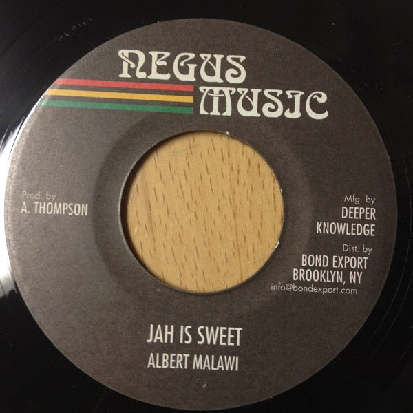 Albert Malawi : Jah Is Sweet | Single / 7inch / 45T  |  Oldies / Classics