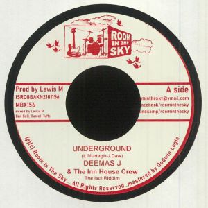 Deemas J & The Inn House Crew : Underground | Single / 7inch / 45T  |  Dancehall / Nu-roots