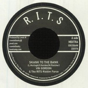 Vin Gordon : Skank To The Bank | Single / 7inch / 45T  |  Ska / Rocksteady / Revive
