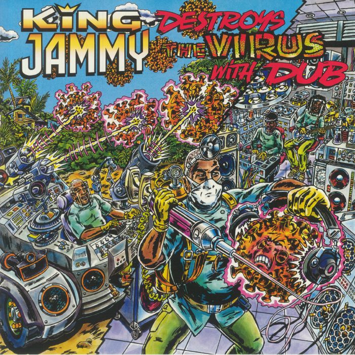 King Jammy : Destroys The Virus With Dub | LP / 33T  |  Dub