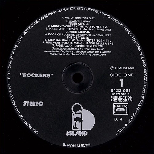 Various : Rockers (The Original Soundtrack From The Film) | LP / 33T  |  Oldies / Classics