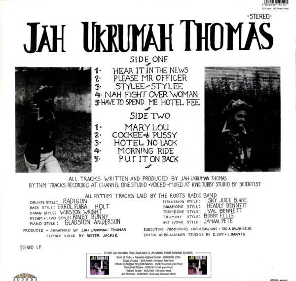 Jah Thomas : Nah Fight Over Woman | LP / 33T  |  Oldies / Classics
