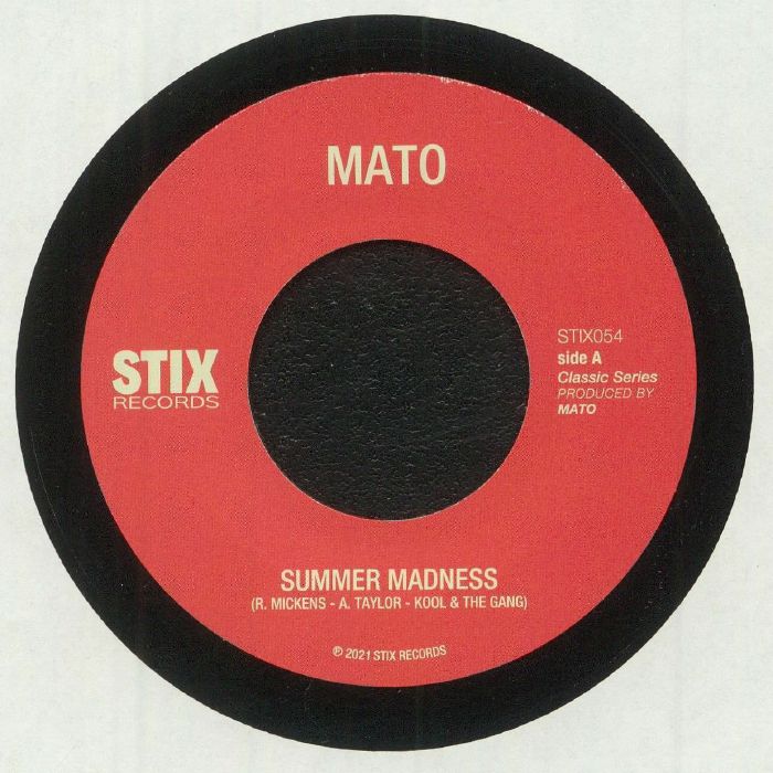 Mato : Summer Madness (reissue) | Single / 7inch / 45T  |  Oldies / Classics