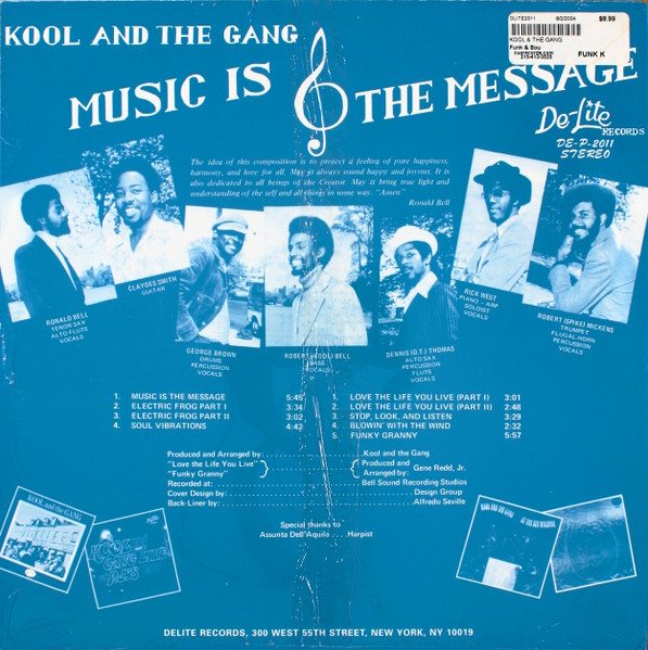 Kool And The Gang : Music Is The Message Kool And The Gang : Music Is The Message | LP / 33T | Afro / Funk / Latin