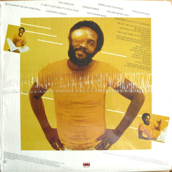 Roy Ayers Ubiquity : Everybody Loves The Sunshine Roy Ayers Ubiquity : Everybody Loves The Sunshine | LP / 33T | Afro / Funk / Latin