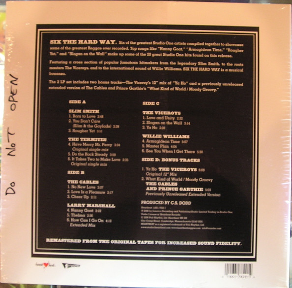 Various : Six The Hard Way | LP / 33T  |  Oldies / Classics